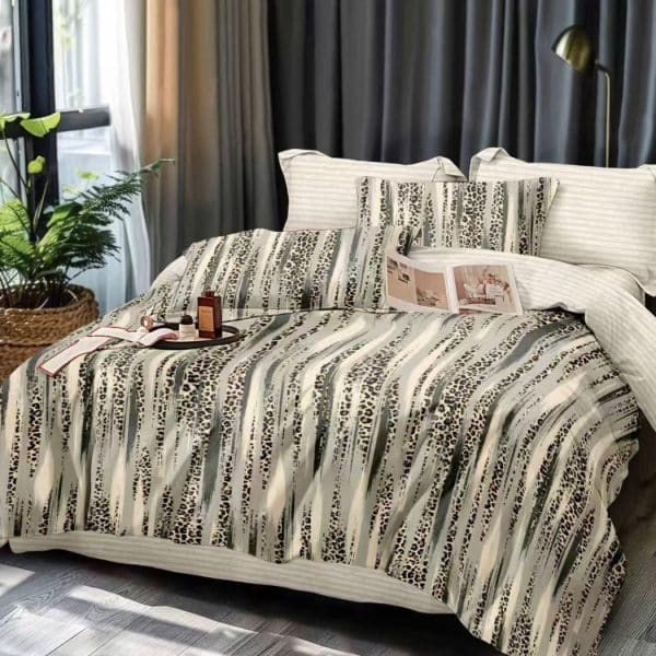 lenjerie finet abstract beige