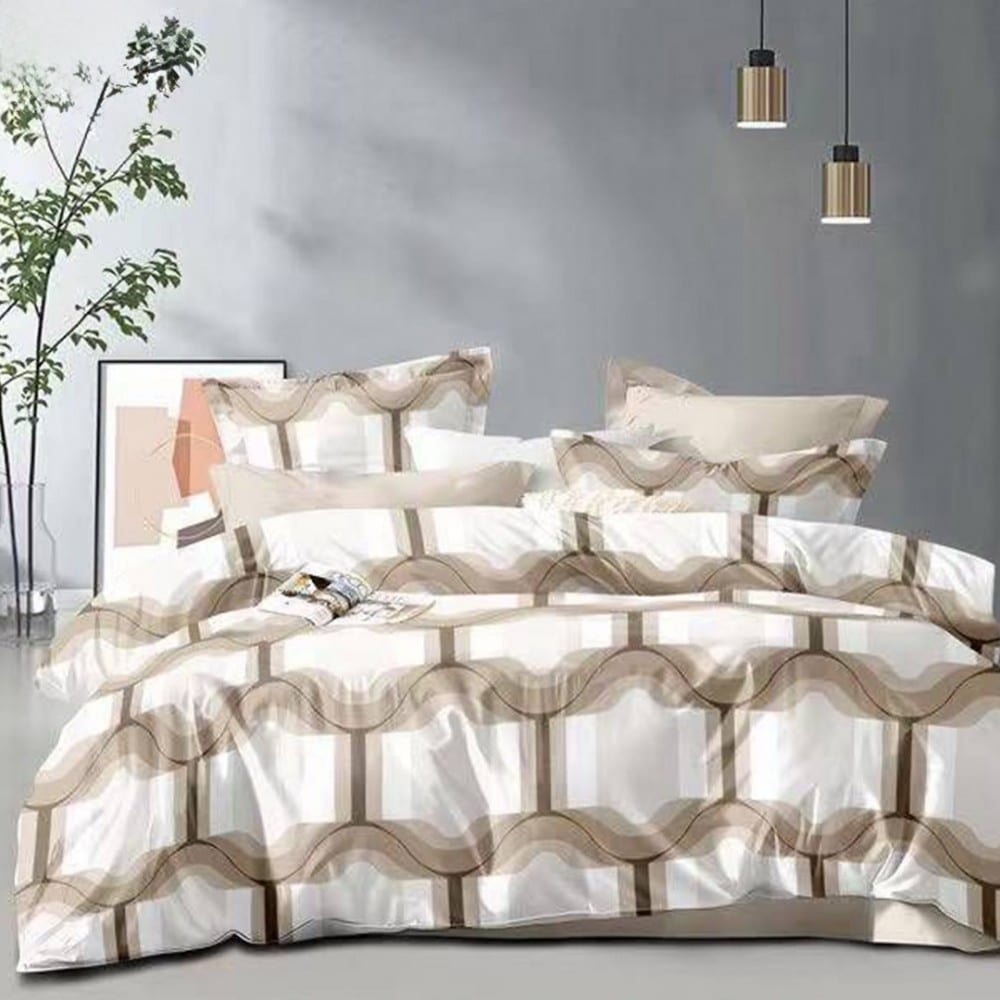 lenjerie finet crem maro abstract lenjerie finet crem maro abstract