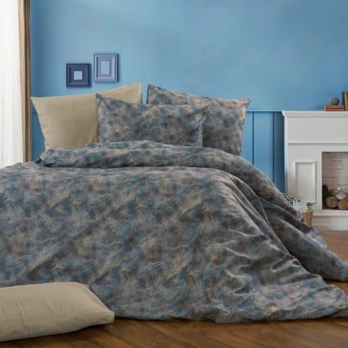 lenjerie de pat bumbac ranforce model abstract