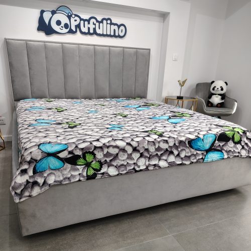 patura cocolino cu fluturi