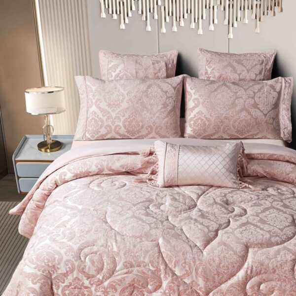 set luxury jacquard 7 piese somon aproape