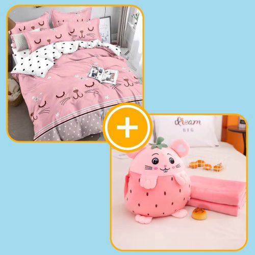 pachet lenjerie si capsuna