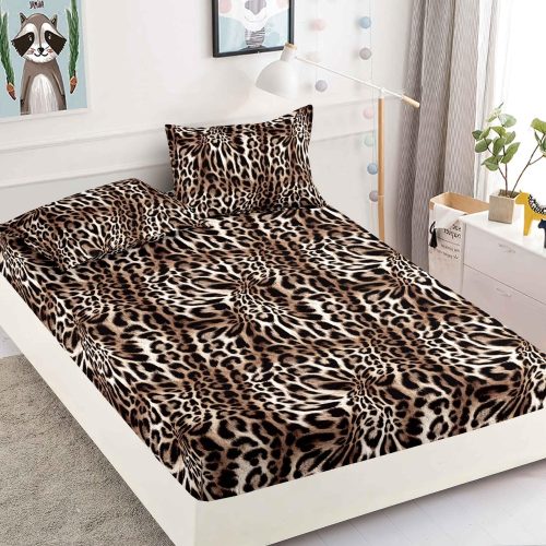 husa de pat finet leopard
