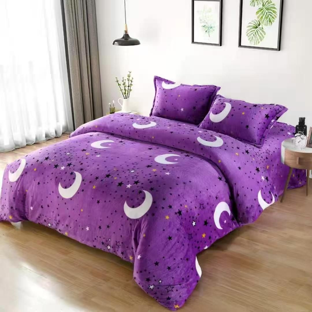 lenjerie cocolino mov cu stelute lenjerie cocolino mov cu stelute