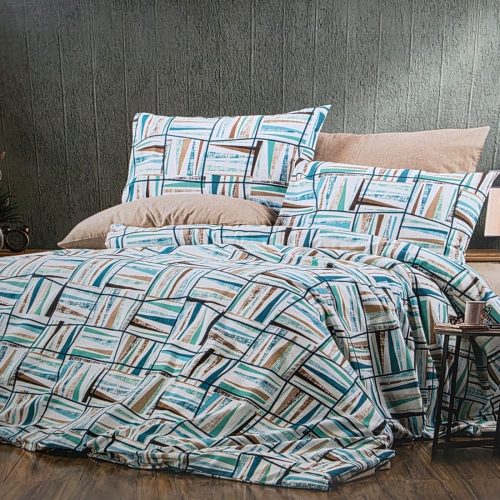 lenjerie multicolora dungi abstract