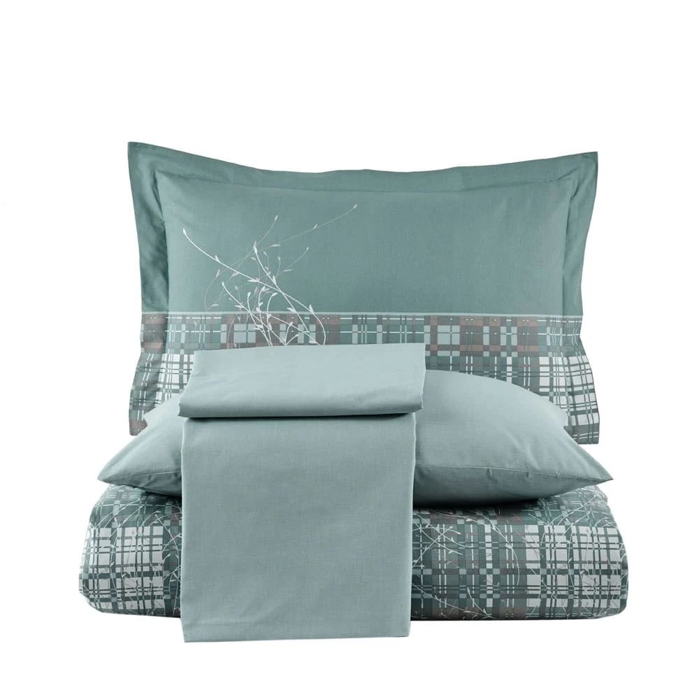 lenjerie poplin lucia yesil set lenjerie poplin lucia yesil set