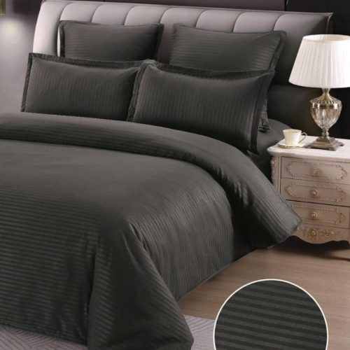 Lenjerie damasc negru