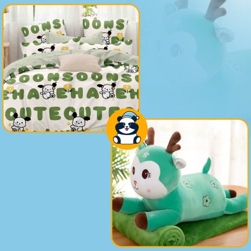 lenjerie 1 persoana + jucarie