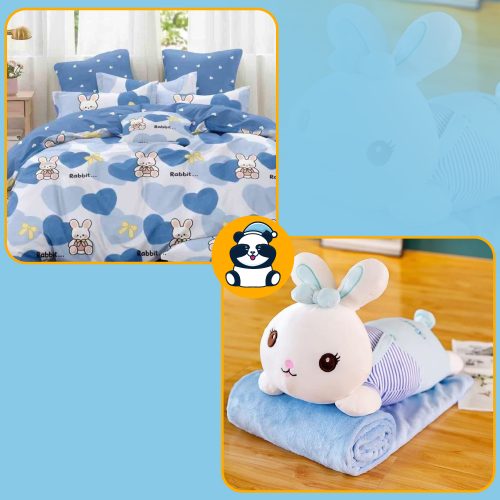 lenjerie 1 persoana + jucarie