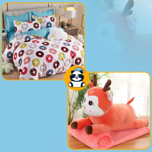 lenjerie 1 persoana + jucarie