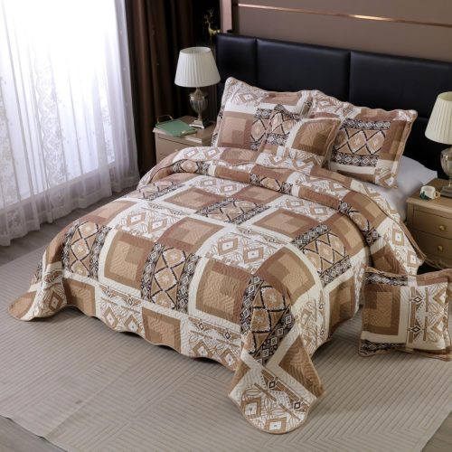 cuvertura crem maro cu patratele traditional