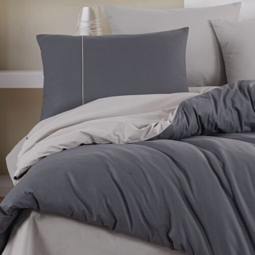 Poplin Diamond Uni Antracit_Bej