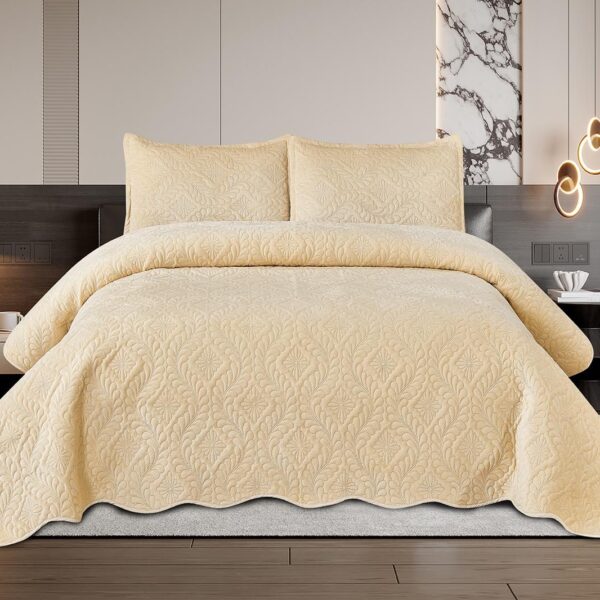 cuvertura catifea crem east comfort