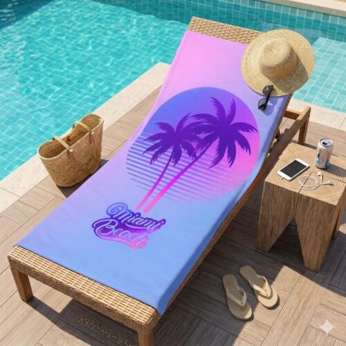 prosop miami beach pe sezlong