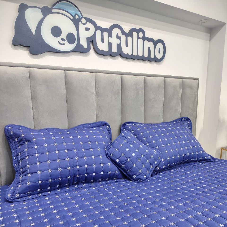 Cuvertura Brodata Bleumarin Design Fete de Perna Cuvertura Brodata Bleumarin Design Fete de Perna