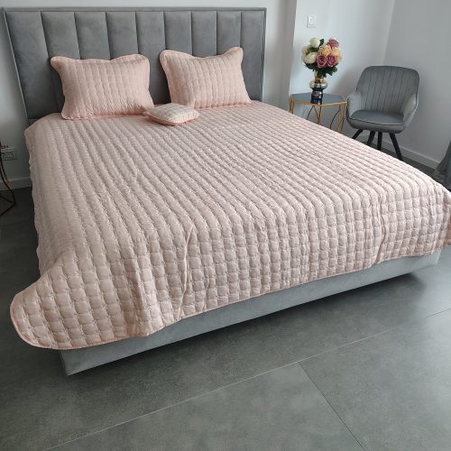 Cuvertura brodata somon design