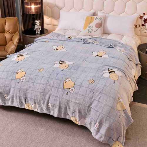 Patura Cocolino Bleu cu Albinute