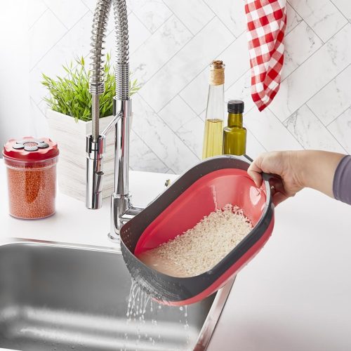 strecuratoare pliabila orez si paste hR-QL-RS27 aproape