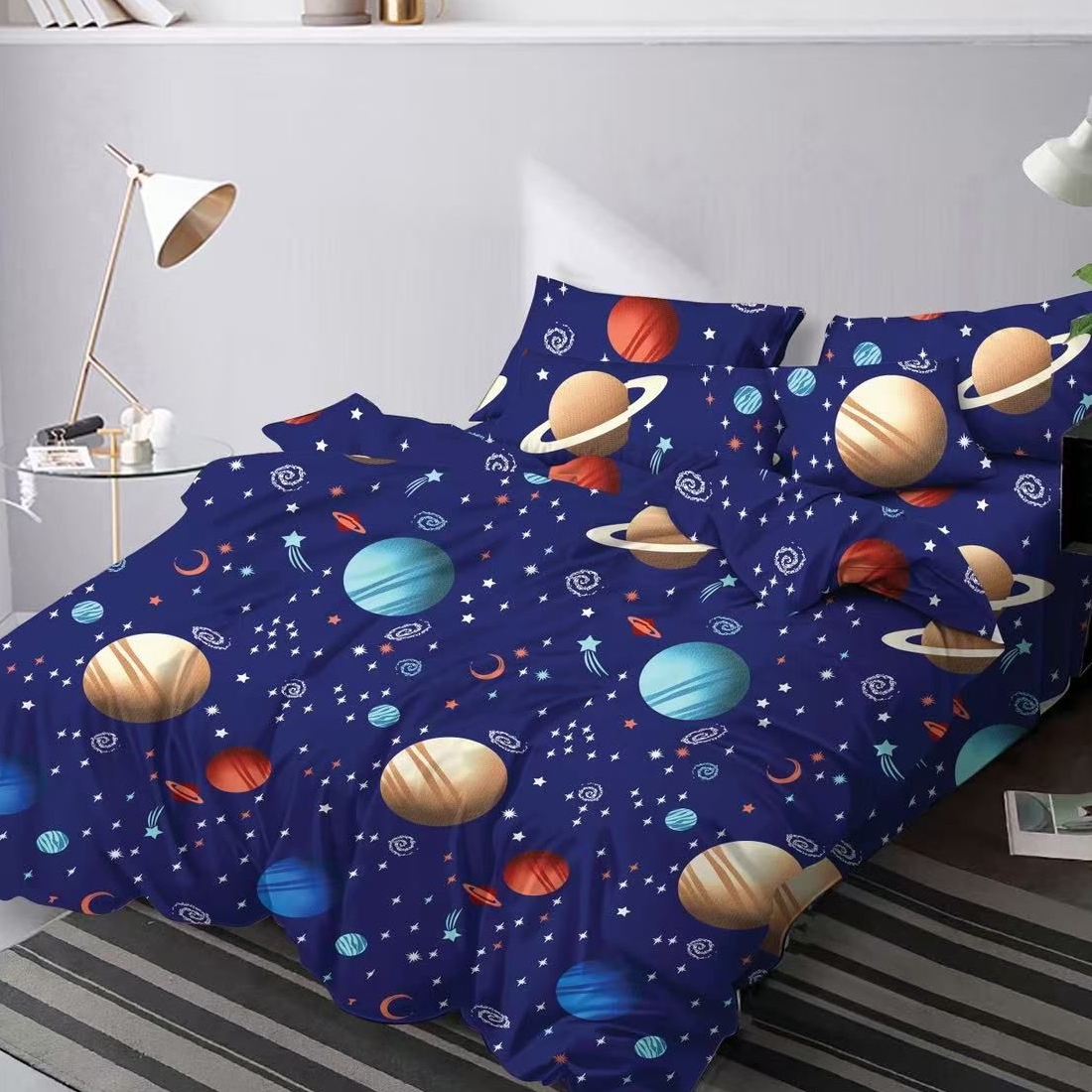 lenjerie cu planete lenjerie cu planete