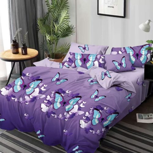 lenjerie mov cu fluturi