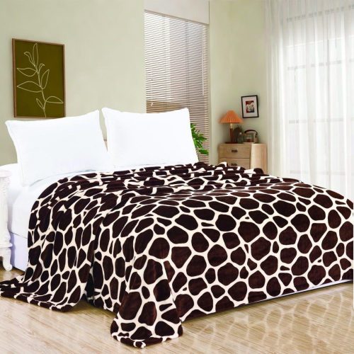 patura cocolino maro cu dungi