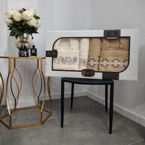 set halate de baie crem_ bej