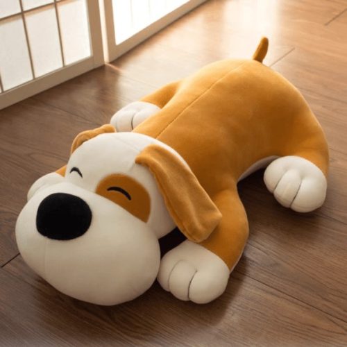 set jucarie plus si patura catelus - bej