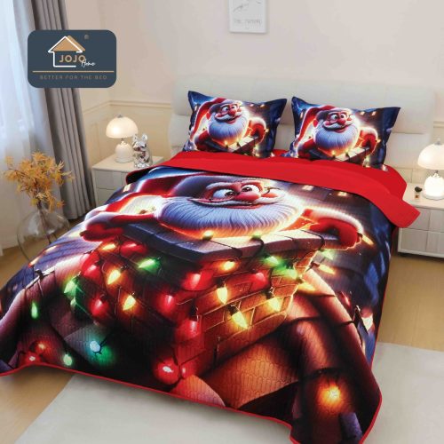 cuvertura 5D mos craciun pe horn