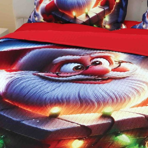 cuvertura 5D mos craciun pe horn aproape