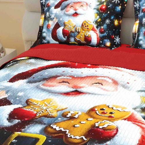 cuvertura 5D mos craciun turta dulce aproape