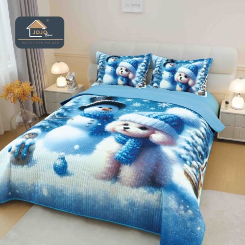 Set compus din 3 piese Print Digital 5D deosebit si rezistent Imprimeu identic cu poza Nu intra la apa si nu se decoloreaza