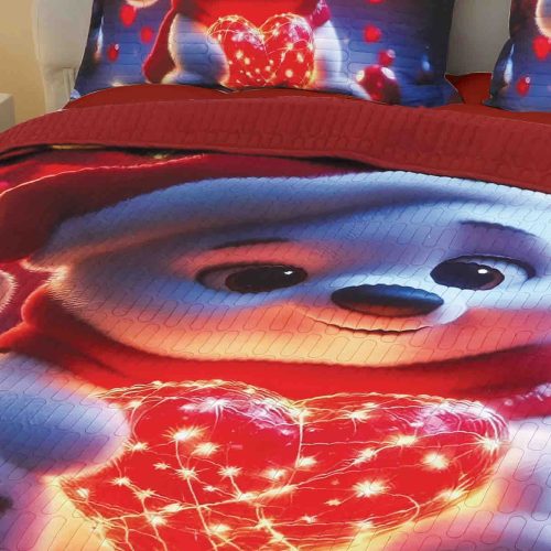 cuvertura 5D ursulet polar iluminat aproape