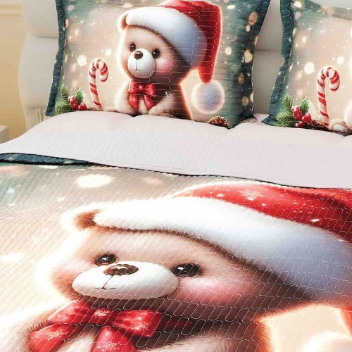 cuvertura 5D ursuletul cocolino craciun aproape