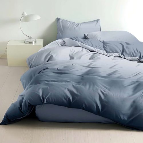 lenjerie de pat finet bleu degrade