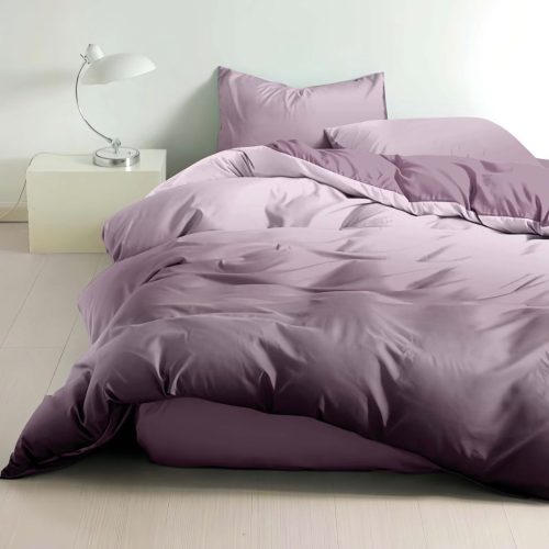 lenjerie de pat finet mov degrade