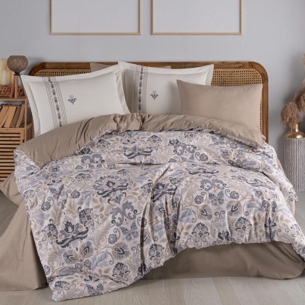 Lenjerie Poplin Anabel - Gri