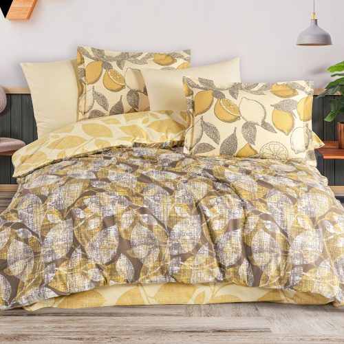 Lenjerie Bumbac Poplin Calisse - Sarı