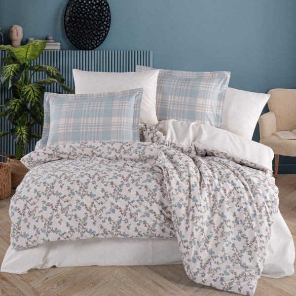 Lenjerie Poplin Lola - Mavi