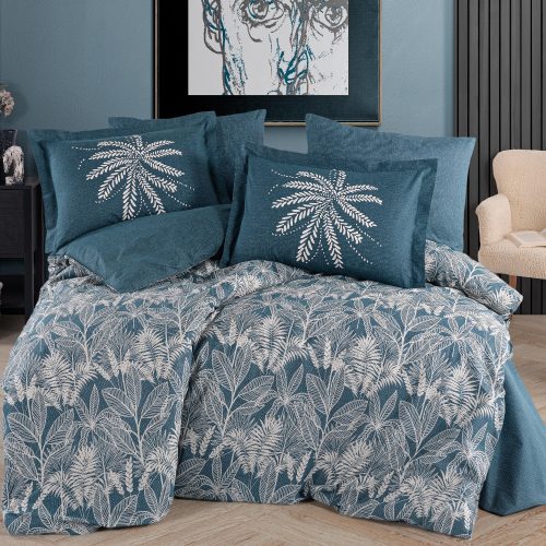 Lenjerie poplin Selene - Petrol