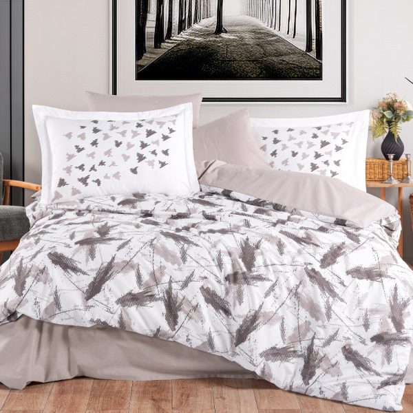 Lenjerie Poplin Silva - Taş