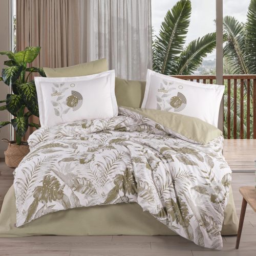 Lenjerie Bumbac Poplin Tiffany - Yeşil