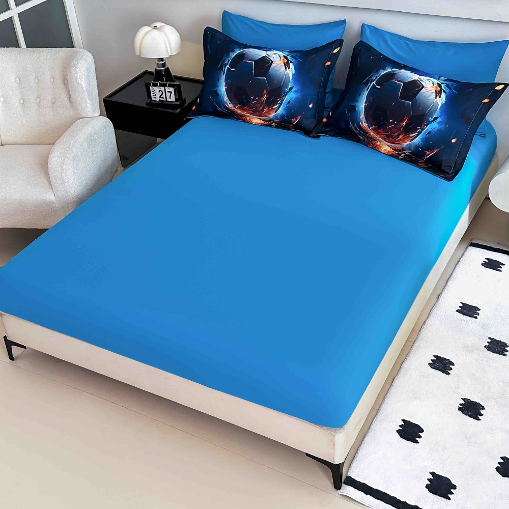 lenjerie de pat imprimare digitala 5d albastra cu minge de fotbal (2) lenjerie de pat imprimare digitala 5d albastra cu minge de fotbal (2)