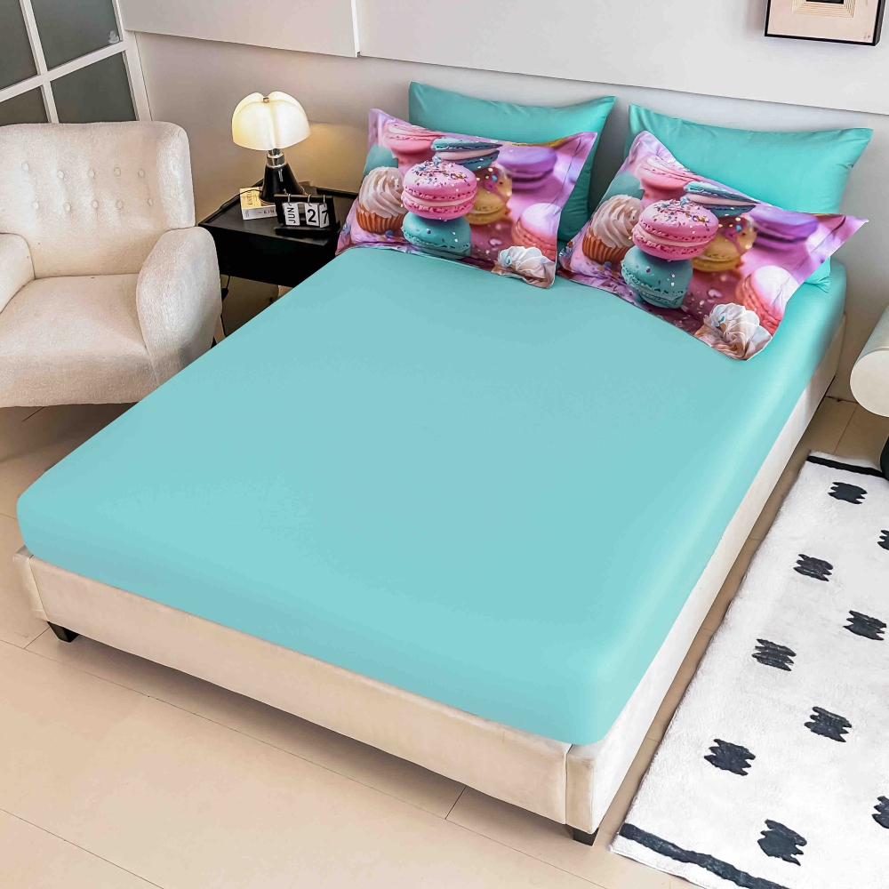 lenjerie de pat imprimare digitala 5d cu macarons (2) lenjerie de pat imprimare digitala 5d cu macarons (2)