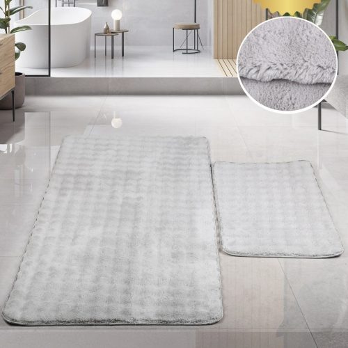 set 2 covorase baie bubble silver