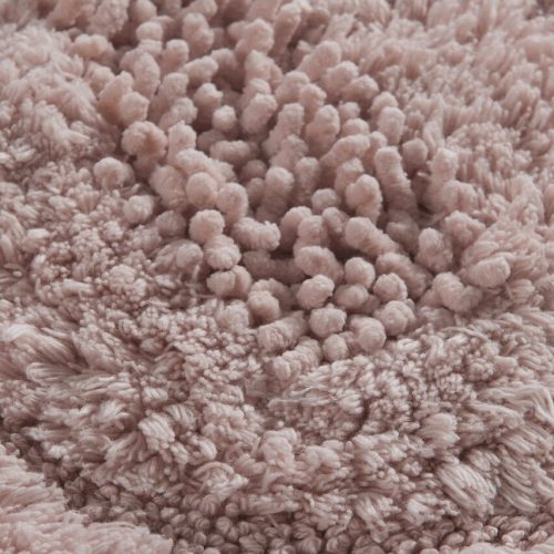 set 2 covorase baie spaghetti roz aproape