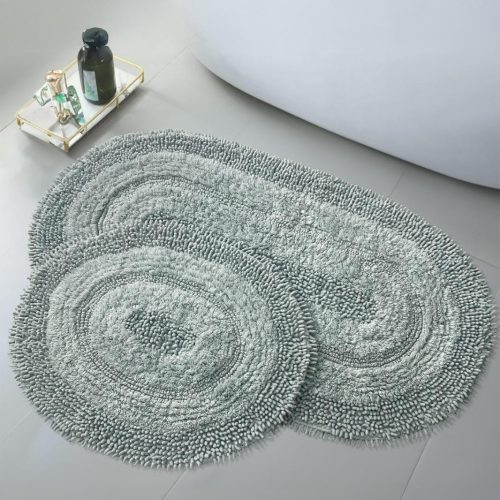 set 2 covorase baie spaghetti verde menta