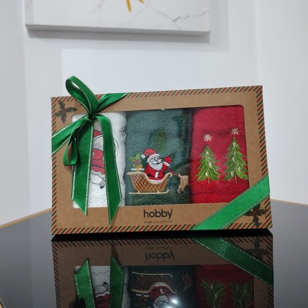 Set 3 prosoape Hobby 30x50 cm