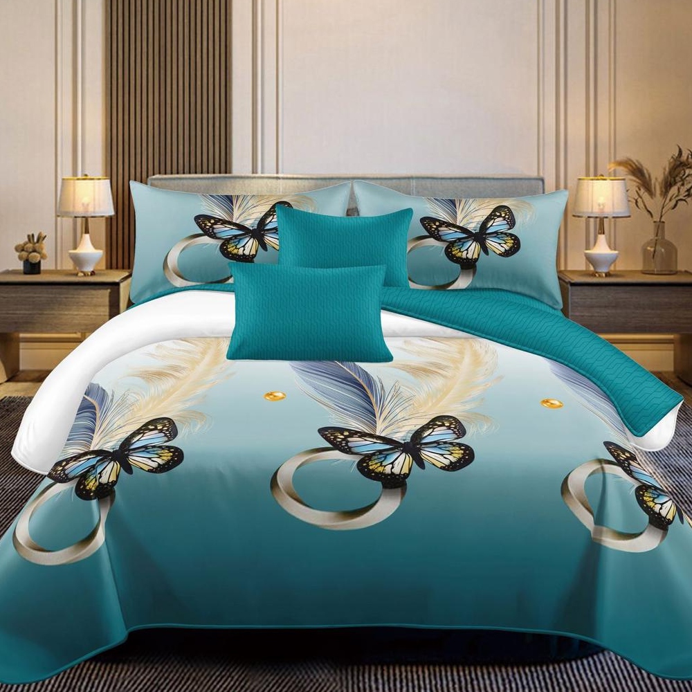 lenjerie finet gros pucioasa turcoaz cu inel fluture auriu lenjerie finet gros pucioasa turcoaz cu inel fluture auriu