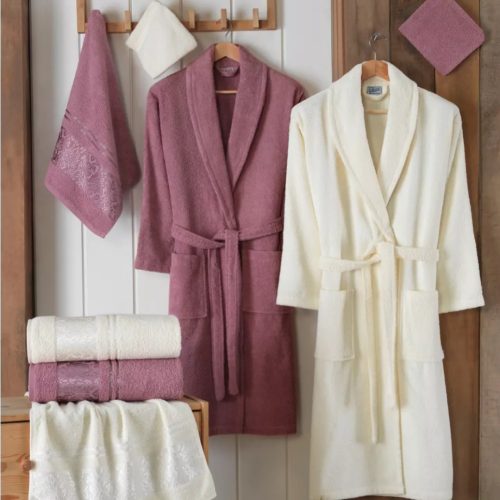 set halate luisa crem roz pudra