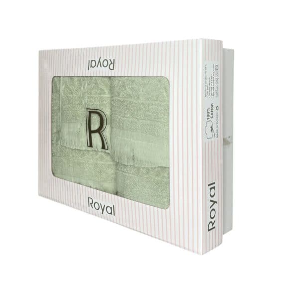 set prosoape royal - 3 piese - verde